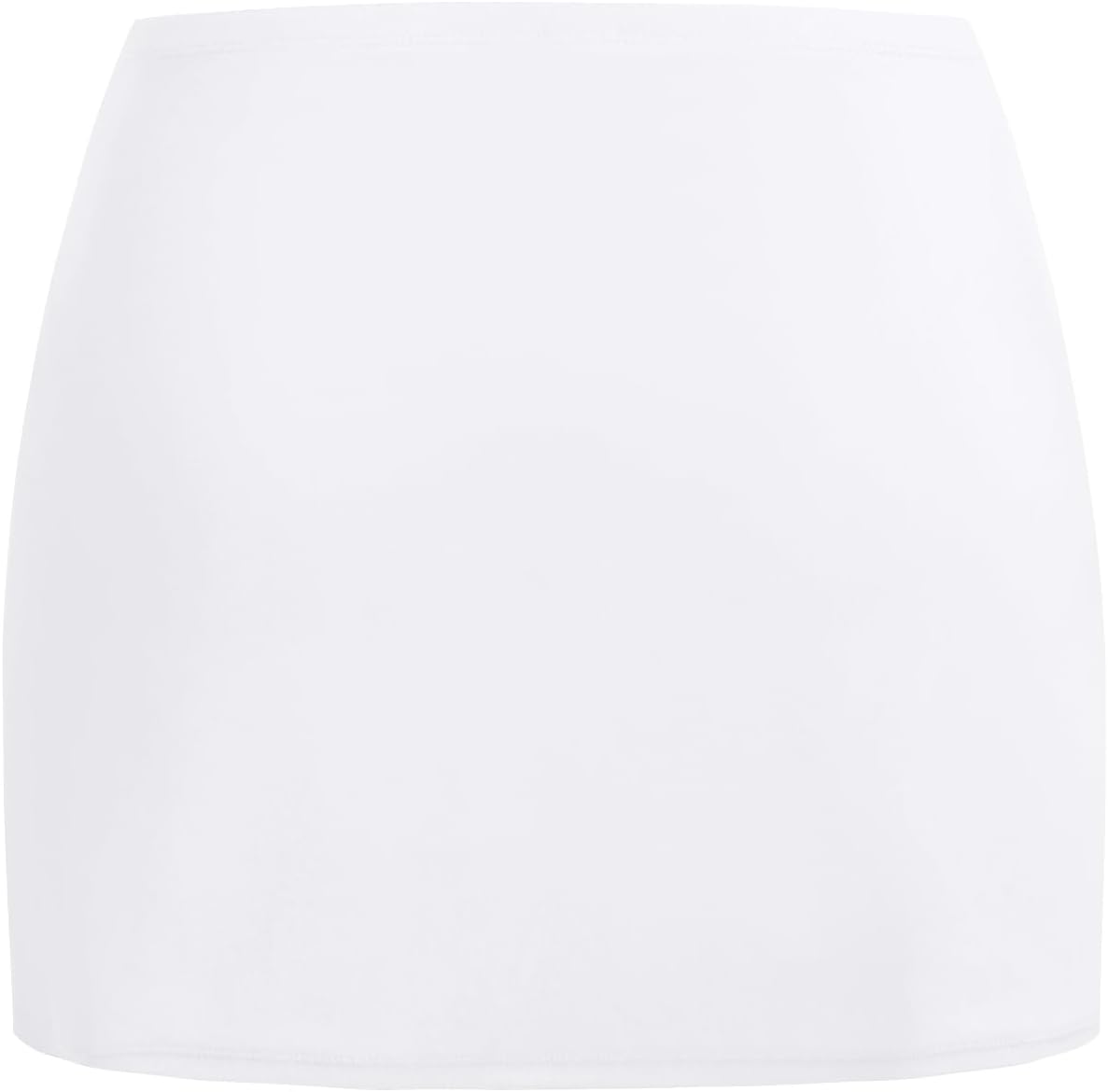 Women Swim Skirt Twist Bathing Suit Skirt with Build-in Brief Mid Rise Swimsuit Bottom Skort - Image 2