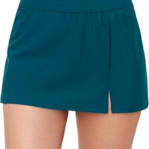 Aqua Green Women Skirted Bottom